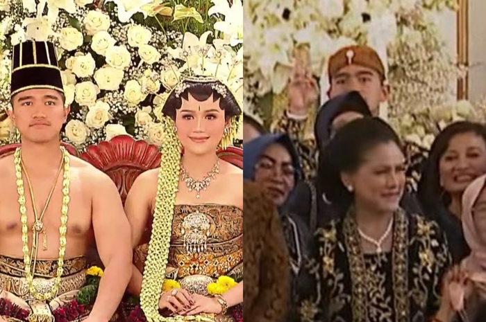 Momen Kocak Iriana Jokowi