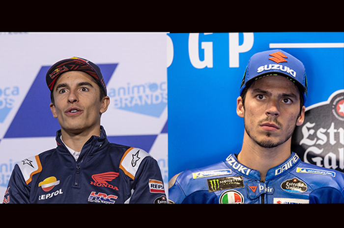 Skuat Repsol Honda Team memiliki susunan pembalap MotoGP 2023 terbaik di mana Marc Marquez (kiri) dan Joan Mir (kanan) sama-sama sudah gasak titel juara dunia MotoGP
