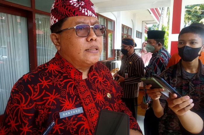 Wali Kota Blitar, Santoso punya motor matic Yamaha Fino, dirampok dan disekap di rumah dinas yang berlokasi di Jl Sudanco Supriyadi, Kota Blitar, Senin (12/12/2022) dini hari.