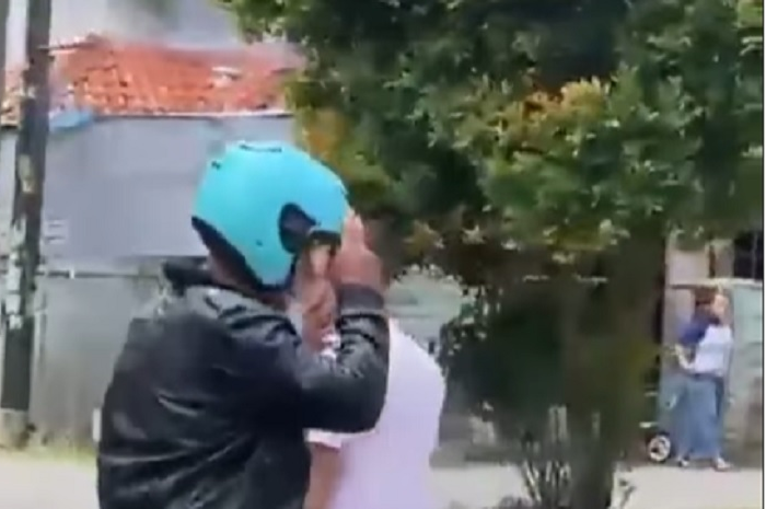 Oknum TNI AU di Ciledug pukul mertuanya menggunakan helm sampai berdarah.