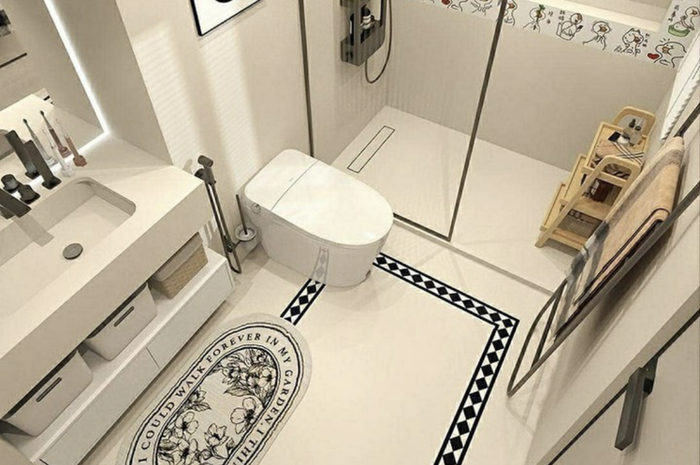 Banyak pemilik rumah minimalis yang belum tahu. Begini cara bikin adem kamar mandi mungil. Foto hasil renovasinya disorot.