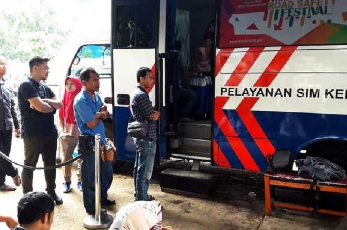 Ilustrasi lokasi layanan SIM keliling Jakarta 20 Desember 2022, yuk perpanjang SIM.