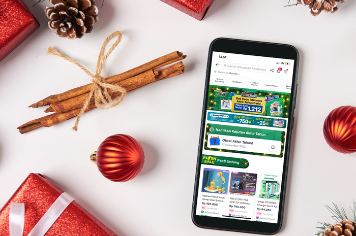 Tokopedia Natal dan Tahun Baru