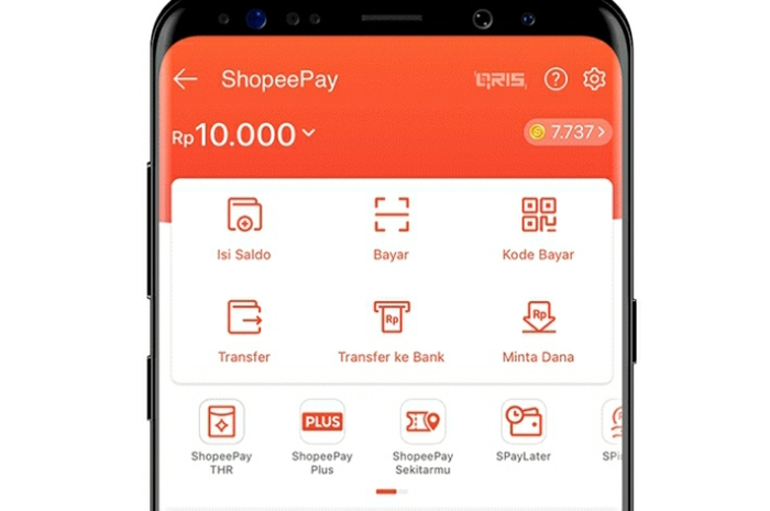 Ilustrasi cara top up Shopeepay lewat BCA