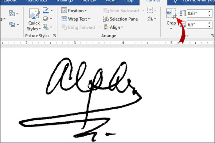 Membuat Tanda tangan di MS Word