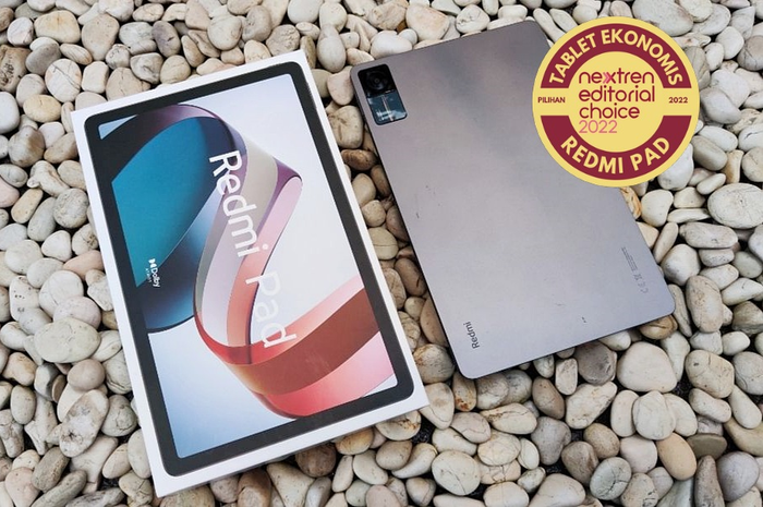 Tablet Redmi Pad dalam Nextren Editorial Choice 2022 Kategori Tablet Ekonomis