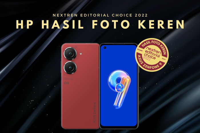 ASUS Zenfone 9 terpilih sebagai HP dengan hasil foto keren di Nextren Editorial Choice 2022