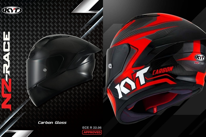 KYT NZ Race Carbon bisa dipakai MotoGP