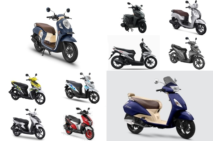 Foto ilustrasi motor matic. Simak 10 motor matic paling irit tahun 2022, mana yang bikers miliki?
