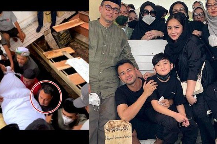 Pecah tangis Raffi Ahmad temani Mami Popon ucap Laa ilaha illallah 