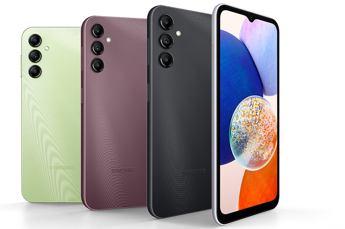 Samsung Galaxy A14 akan jadi salah satu seri HP Samsung yang terima update Android 14.