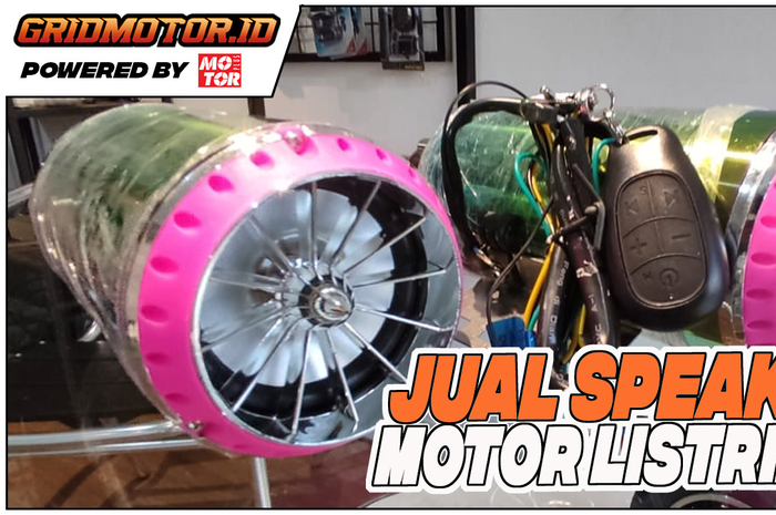 Motor Listrik jadi tidak senyap menggunakan speaker knalpot yang dapat mengeluarkan suara moge (Motor besar) sesuai keiinginan.