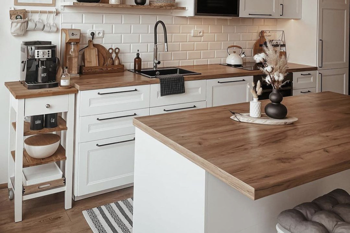Dapur idaman hadir di rumah minimalis jika pemilik lakukan 3 langkah sederhana ini.