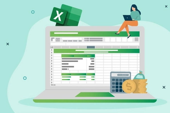 Ilustrasi cara membuat grafik di Microsoft Excel