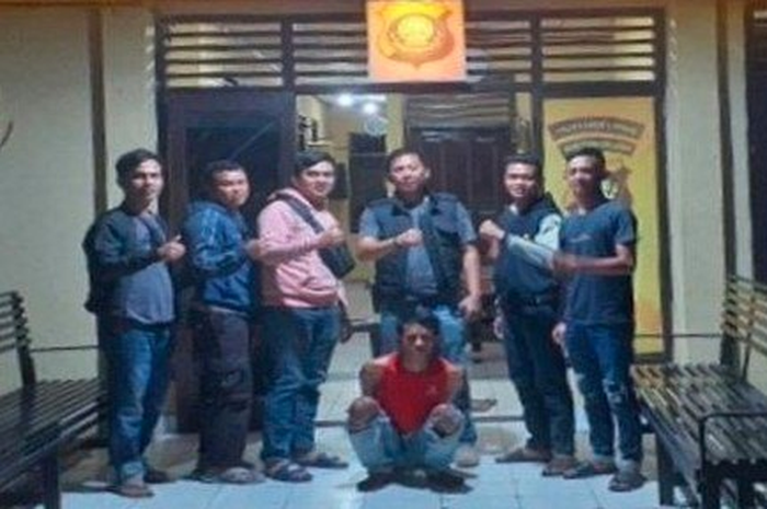 Pelaku curanmor Yamaha Vega R berhasil ditangkap polisi.