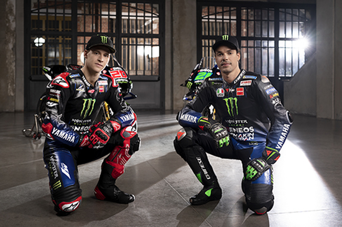 Spesialnya skuat Monster Energy Yamaha MotoGP launching di Jakarta besok, (17/1/2023) di antaranya materi pembalap Fabio Quartararo dan Franco Morbidelli