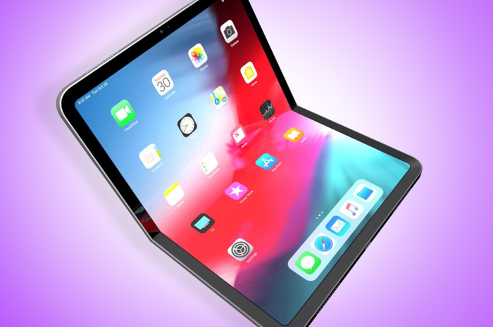 Ilustrasi iPad lipat