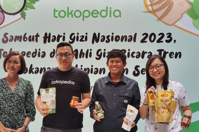 Tokopedia sambut Hari Gizi Nasional 2023, Selasa (24/1).