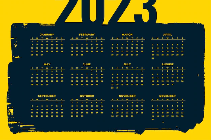 Ilustrasi - Kalender 2023