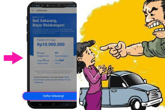 Galbay LazPaylater bakal didatangi debt collector?