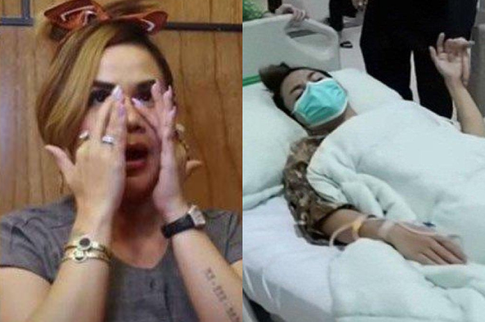 Melaney Ricardo operasi pengangkatan rahim
