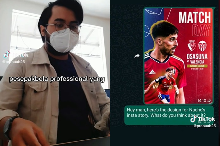 Anak muda Indonesia ini dapet klien pesepakbola Spanyol untuk desain Instagram Stories 