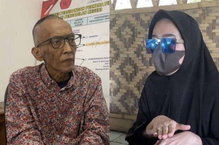 Pengacara sopir Audi A6 (kiri) yang tabrak mahasiswi di Cianjur meminta Nur (kanan) agar diperiksa ulang akibat beda ucapan saat BAP.