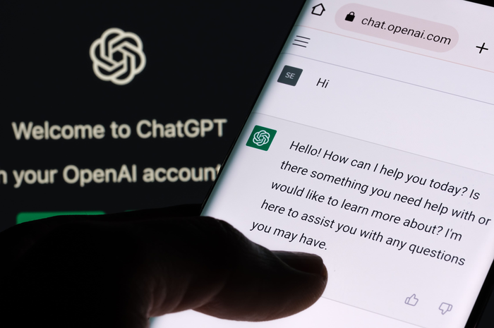 Ilustrasi chatbot buatan startup asal Israel yang akan deteksi teks ChatGPT.