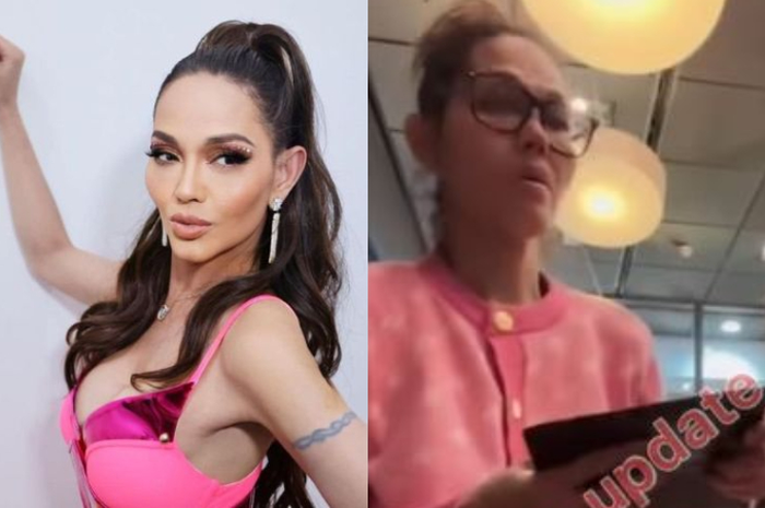 Bunda Corla diperiksa secara ketat saat tiba di bandara Jerman