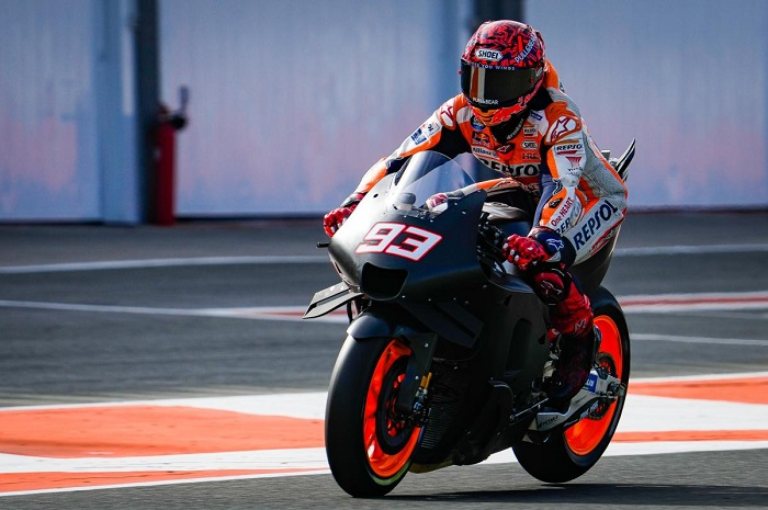 Pembalap Repsol Honda, Marc Marquez menyambut MotoGP 2023 dengan realistis.