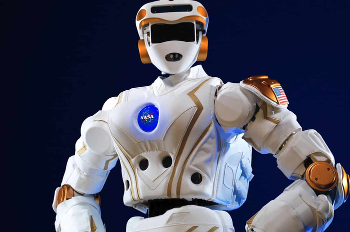 Ilustrasi robot Humanoid besutan NASA.