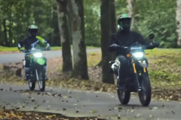Diam-diam Kawasaki kasih bocoran Kawasaki D-Tracker 150 terbaru. Bakal hadir di IIMS 2023?