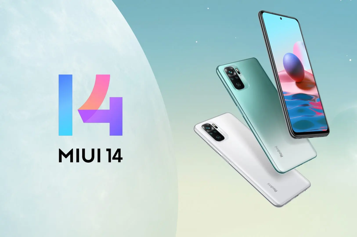 Ilustrasi MIUI 14 di Redmi Note 10 Pro.