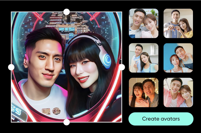 PicsArt merilis fitur baru yang membuat pengguna dapat bikin dua avatar AI dalam satu gambar.