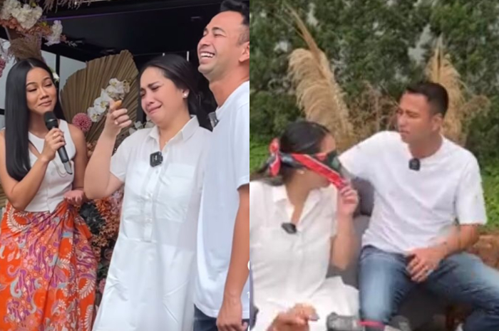 Nagita Slavina dapat kejutan ultah dari Raffi Ahmad dengan hadirnya Yura Yunita