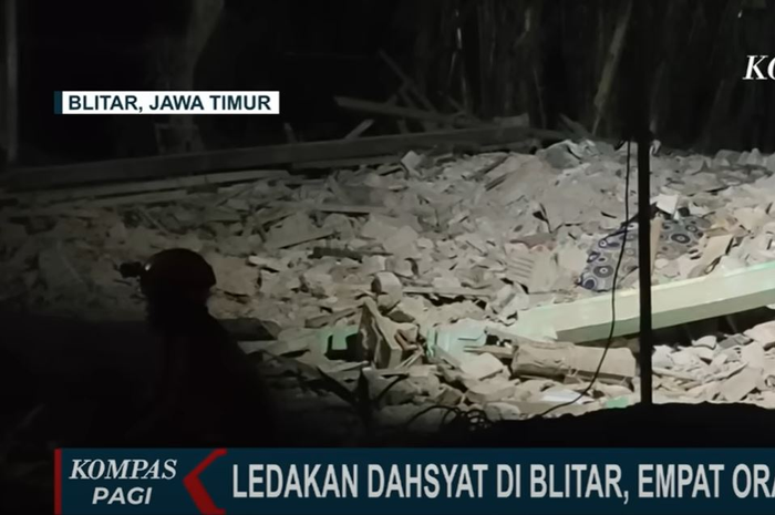 Ledakan heboh terjadi di Blitar, Jawa Timur