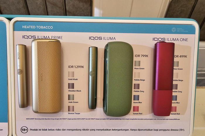 IQOS ILUMA Series, tembakau bebas asap Sampoerna.