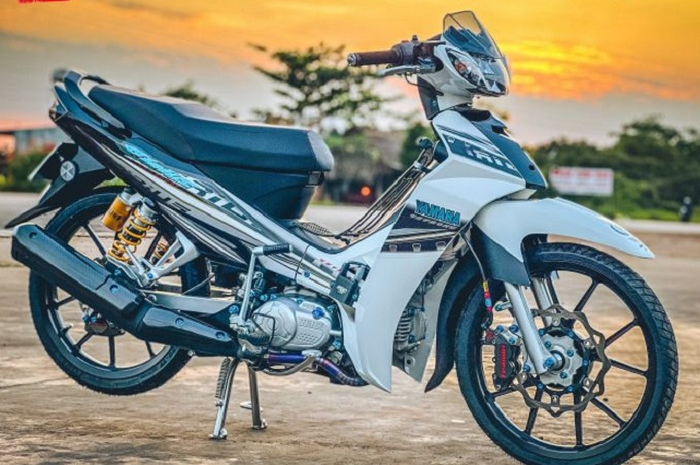 Modifikasi motor Yamaha Vega R versi Vietnam alias Yamaha Sirius.