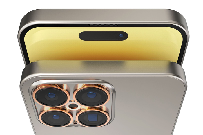 Ilustrasi iPhone 15 Pro yang dikabarkan akan hadirkan RAM 8GB.