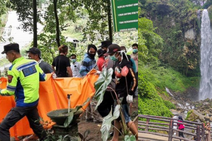 Potongan kaki manusia ditemukan di Air Terjun Grojogan Sewu Tawangmangu