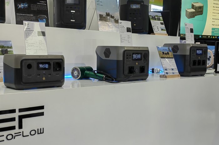 EcoFlow RIVER 2 Series diperkenalkan pada pameran SolarTech Indonesia 2023.