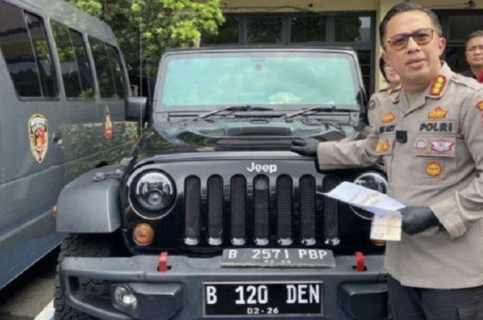 Nama yang tercantum di STNK Jeep Rubicon Mario Dandy ternyata bekerja di Mabes Polri.