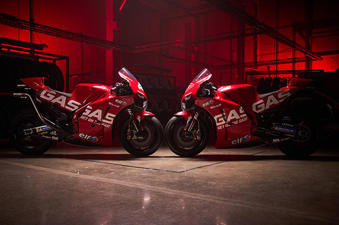 Launching skuat MotoGP 2023 GasGas Factory Racing Tech3, dari ganti nama hingga livery warna merah mirip skuat Ducati pabrikan