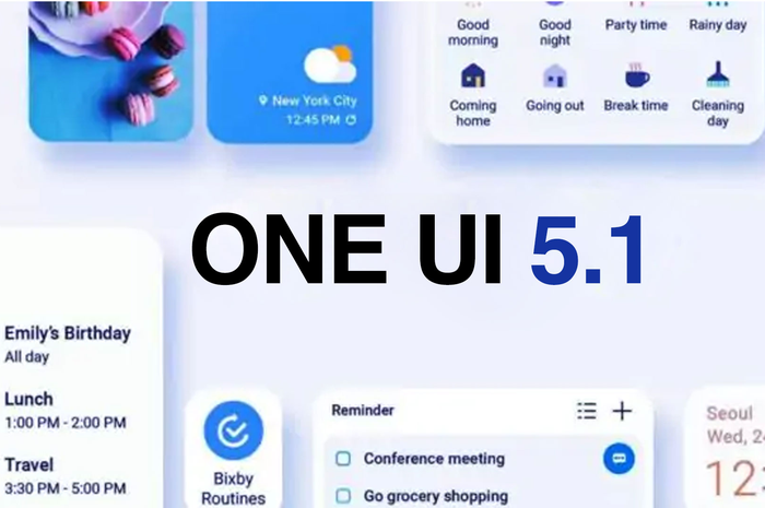Ilustrasi update One UI 5.1 di Samsung Galaxy A52s 5G