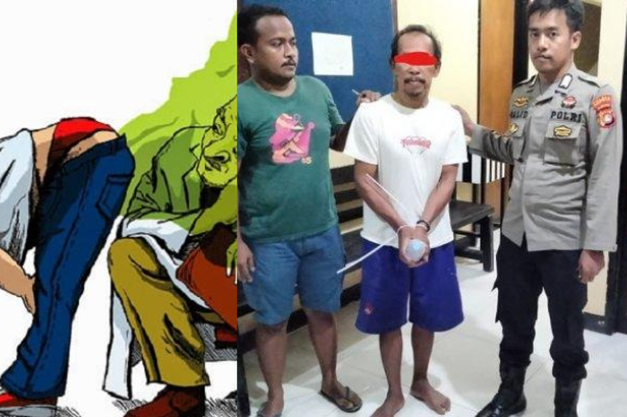 Kakek bunuh teman lantaran korban kentut sembarangan.