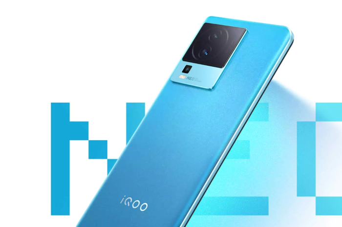 Ilustrasi panel belakang iQOO Neo 8.