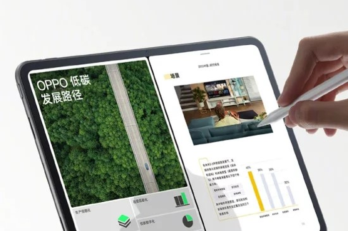 Bocoran tampilan layar OPPO Pad 2.