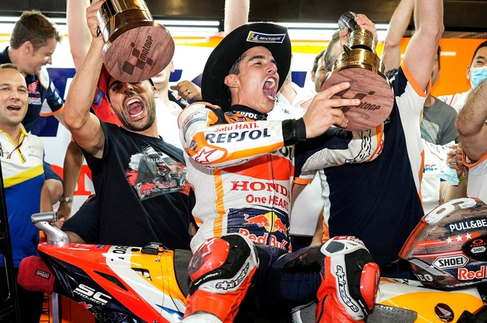 Marc Marquez masih jadi pembalap andalan Honda di MotoGP 2023