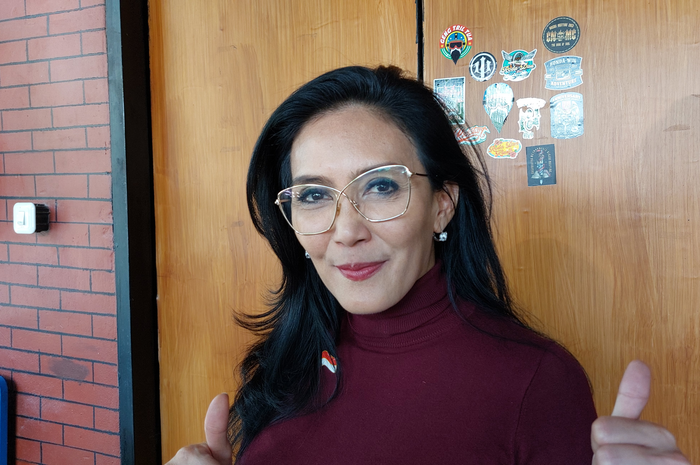 Rieke Diah Pitaloka saat ditemui Grid.ID di kawasan Tendean, Jakarta Selatan, Rabu (22/3/2023).