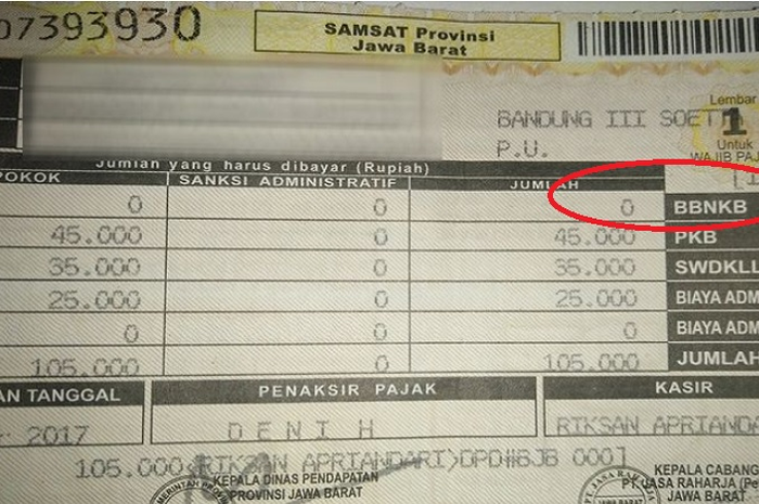 Kepala Korps Lalu Lintas (Kakorlantas) Irjen Firman Shantyabudi mengatakan adanya pengurangan balik nama BBNKB serta penghapusan pajak progresif.